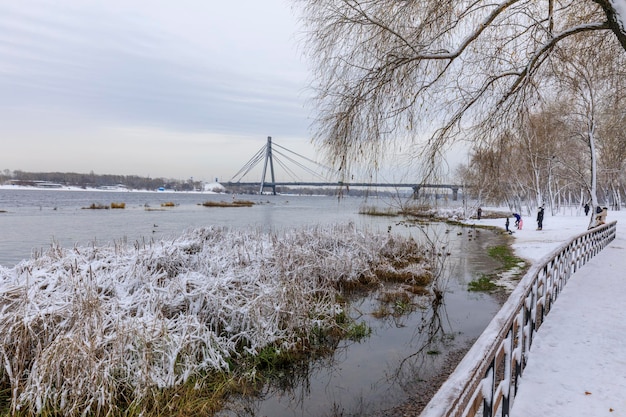 De eerste sneeuw in december