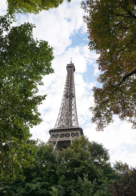 De Eiffeltoren in Parijs, Frankrijk