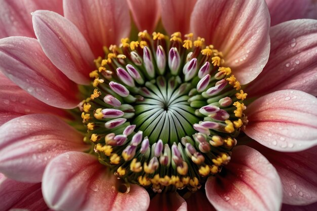 Foto de elegante dahlia closeup