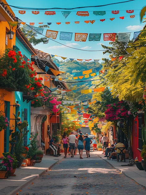 De essentie van activiteiten in de buurt van de gemeenschap Vakantieviering en boeiende foto's