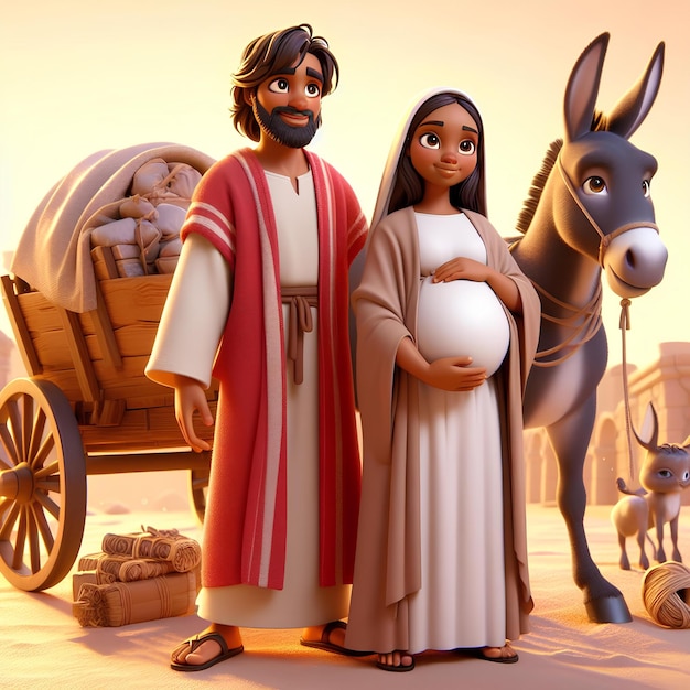 Foto de geboorte van jezus