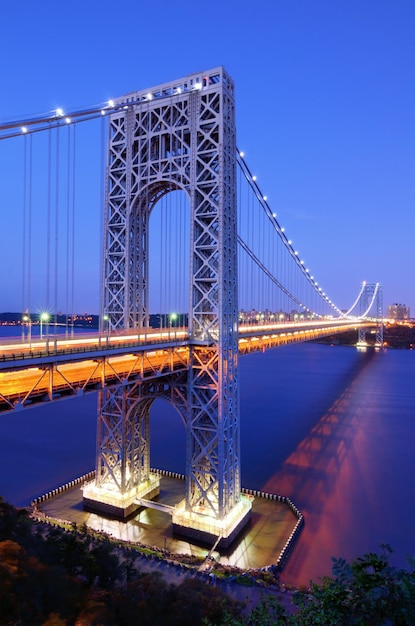De George Washington Bridge in New York