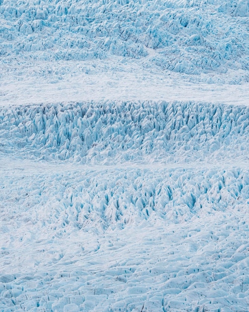 De gletsjer fjallsjökull in ijsland