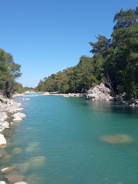 De Goynuk-kloof in Turkije