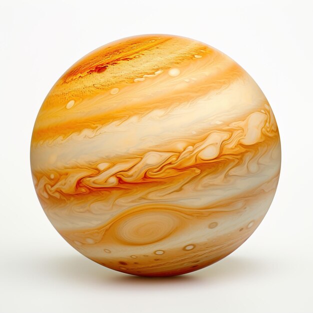 Foto de grootste planeet in ons zonnestelsel, jupiter