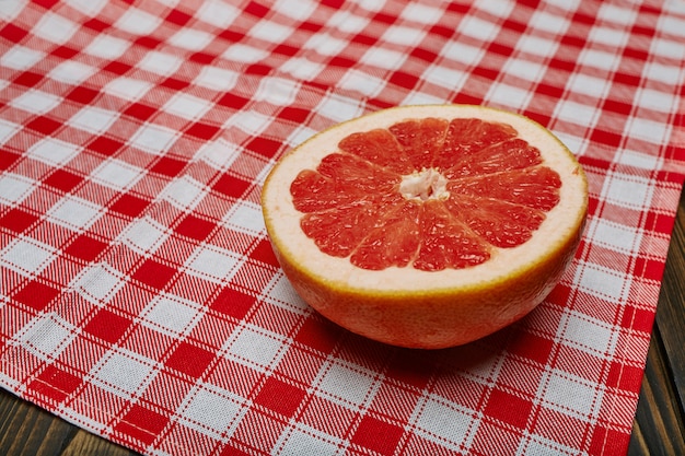 De helft grapefruit