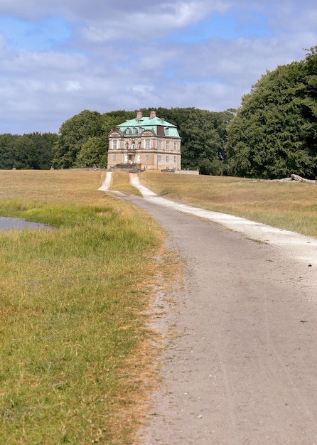 De Hermitage, een koninklijk jachthuis in Klampenborg, Denemarken