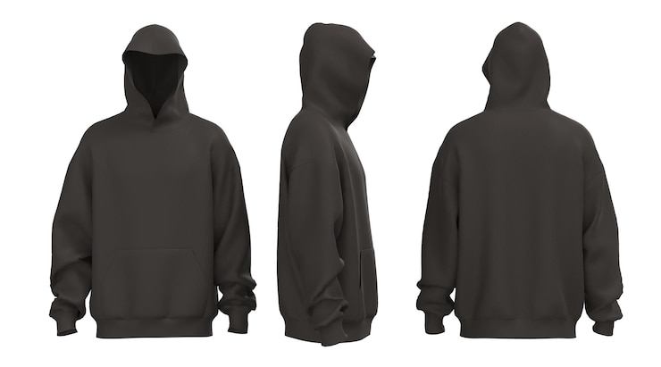 Foto de hoodie is gemaakt door het bedrijf van het bedrijf.