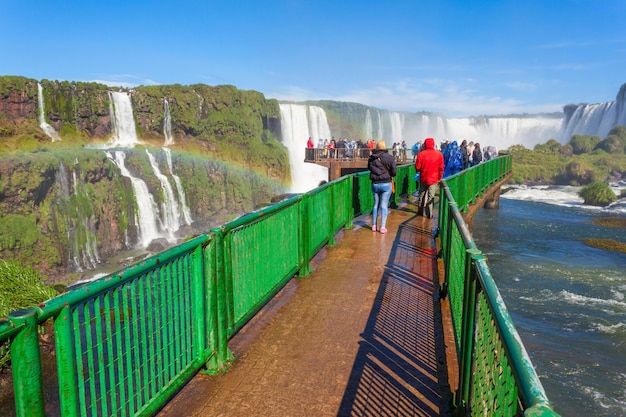 De iguazu-watervallen