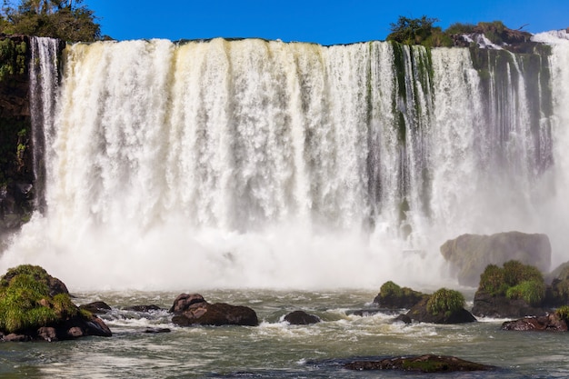 De iguazu-watervallen