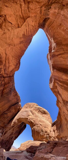 De ingang van de slot canyon.