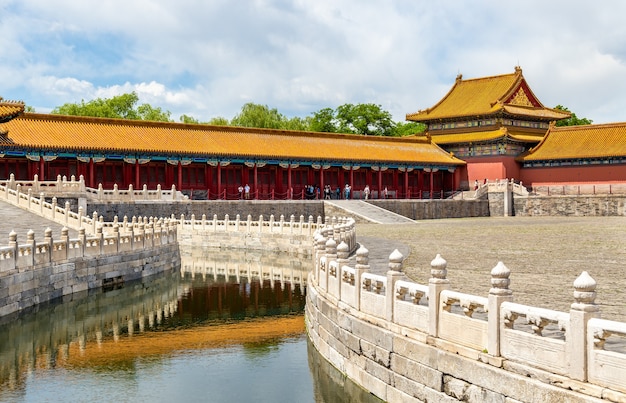 De Inner Golden Water River in de Verboden Stad, Peking - China