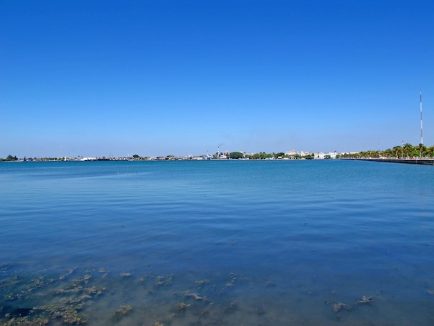 De jachthaven in Cienfuegos, Cuba