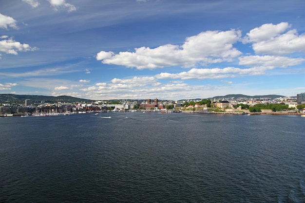 De jachthaven in oslo noorwegen