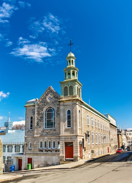 De jezuïetenkapel in Quebec City - Quebec, Canada