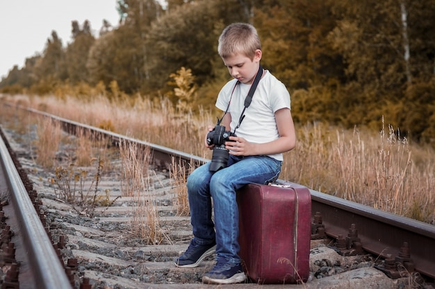 De jongen met de camera