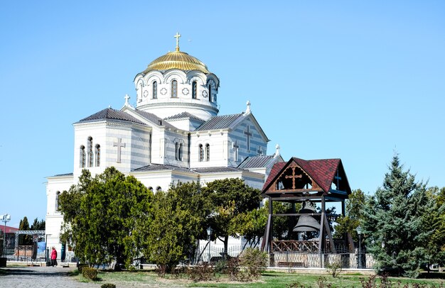 De kathedraal van Sint-Vladimir in Chersonesos