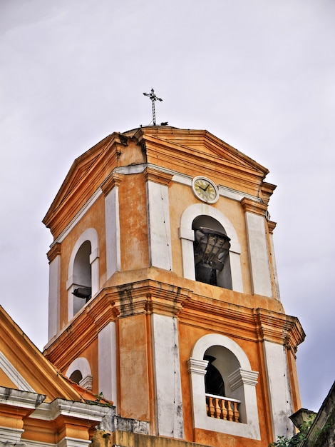 De kerk in de stad manilla, filipijnen