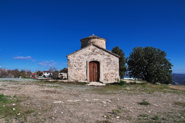 De kerk in het dorp Lefkara, Cyprus