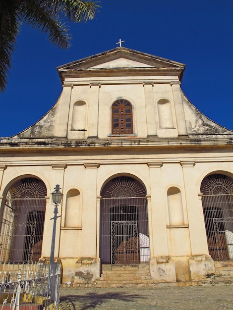 De kerk in Trinidad, Cuba