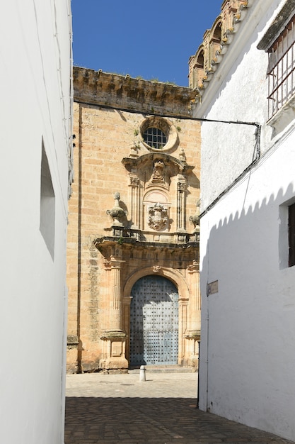 De kerk van El Salvador van Carmona, de provincie van Sevilla, Andalusia, Spanje