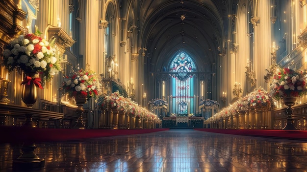 De kerk van het heilige kruis