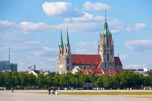 De kerk van Sint-Paulus in München