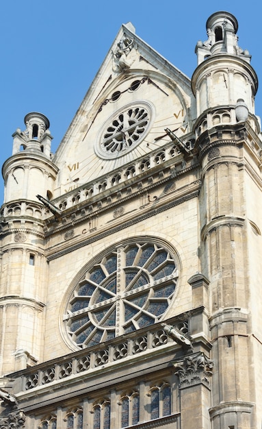 De kerk van St Eustace, Parijs