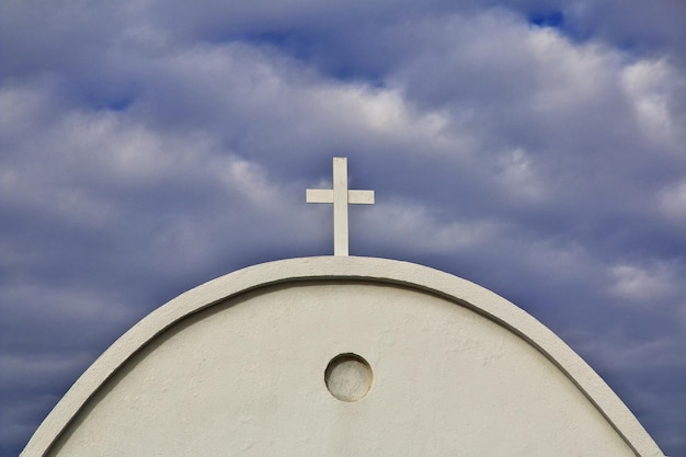 De kleine kerk op Kaap Greco Cyprus