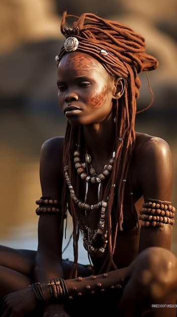 de kleine zeemeermin-himba-stam