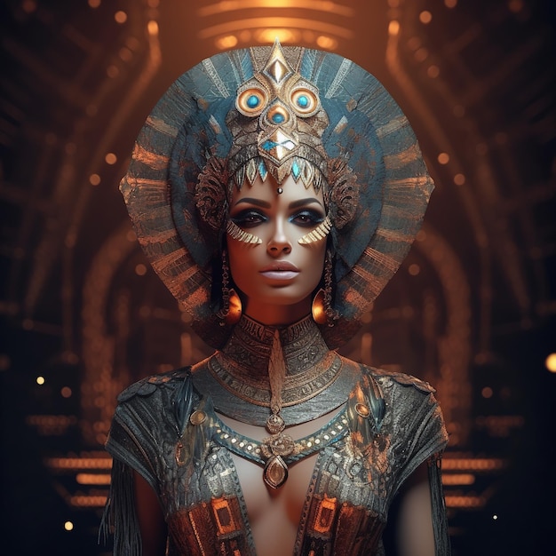 Foto de koningin cleopatra.