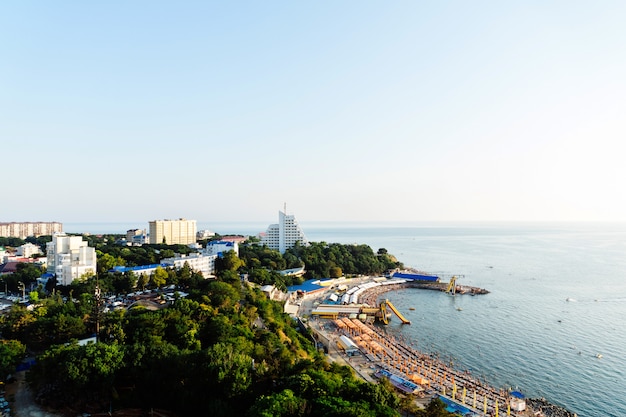 Foto de kust van anapa landschap