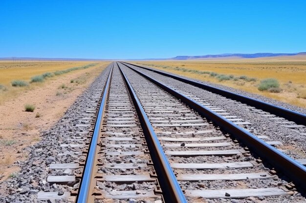 Foto de langste spoorwegen treinen zijn een groep voertuigen die langs de sporen bewegen om te vervoeren