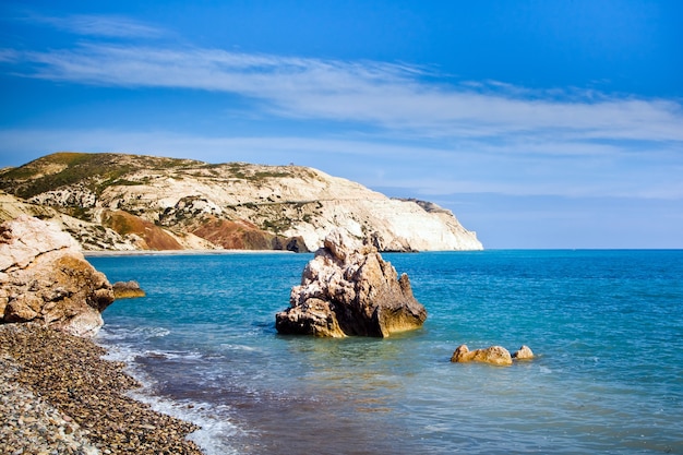 De legendarische geboorteplaats van Aphrodite in Paphos, Cyprus