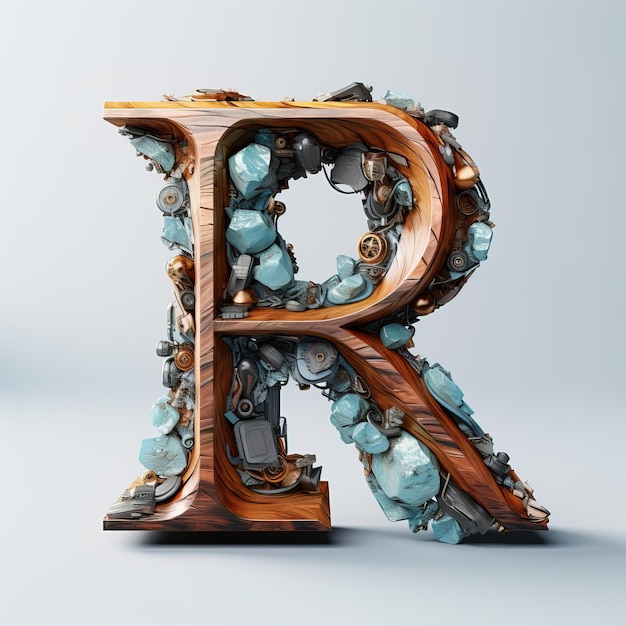 De letter R