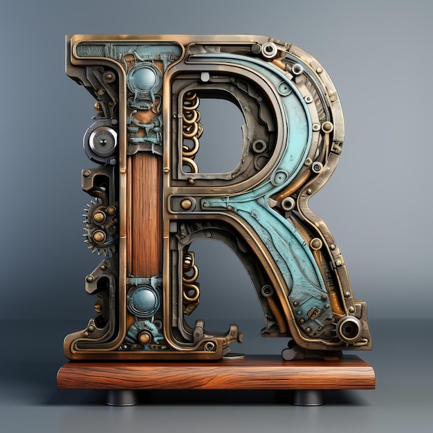 De letter R