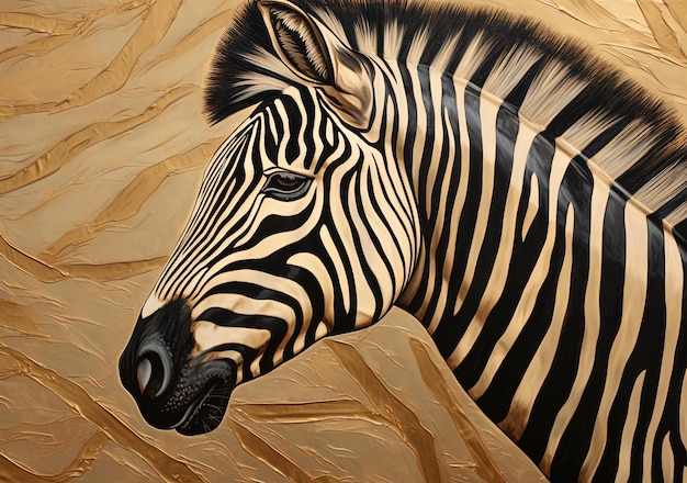 de lijnen van een zebra worden te koop aangeboden in de stijl van visuele textuurabstractie