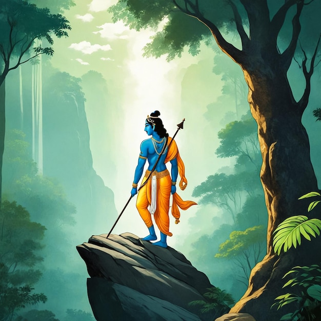 De Machtige Heer Shree Krishna