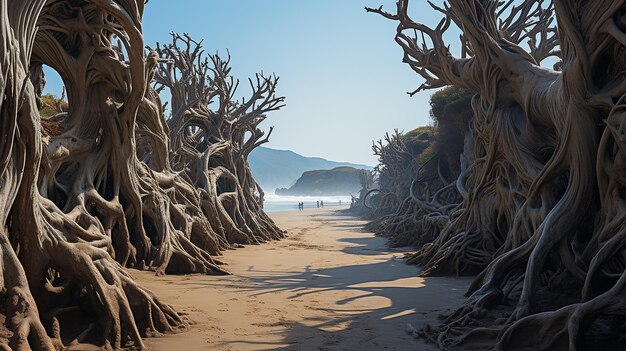 Photo de madeira da praia