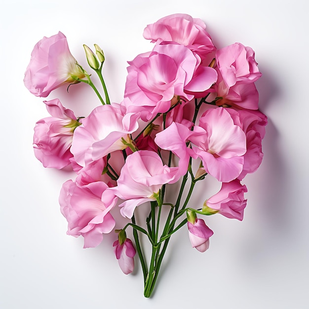 Foto de majestueuze symfonie van de natuur bloementapijt die de schoonheid en de betekenis van bloemen verkent