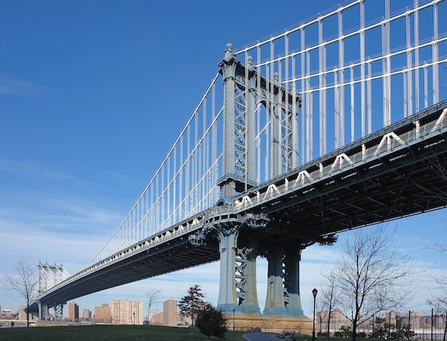 De Manhattanbrug in New York