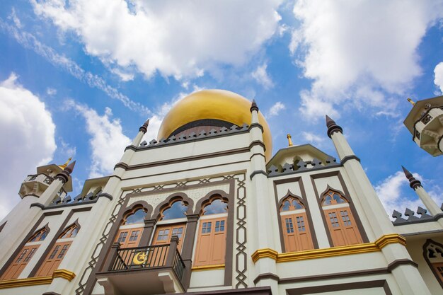 De Masjid Sultan-moskee in Kampong Glam is een nationaal monument.