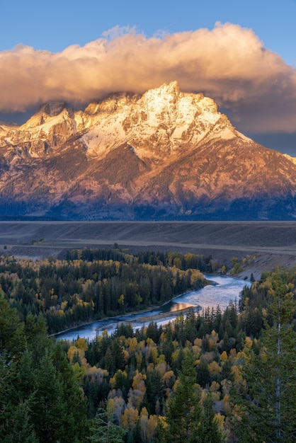 De meanderende Snake River