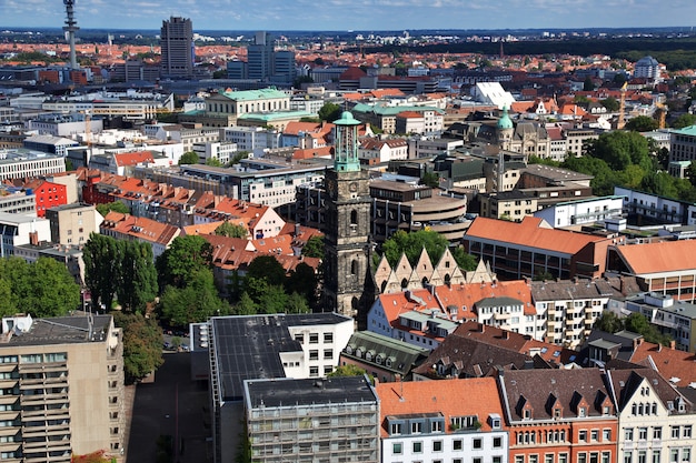 De mening over de stad van Hanover, Duitsland