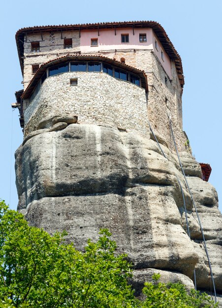 De Meteora - belangrijk rotsachtig kloostercomplex in Griekenland