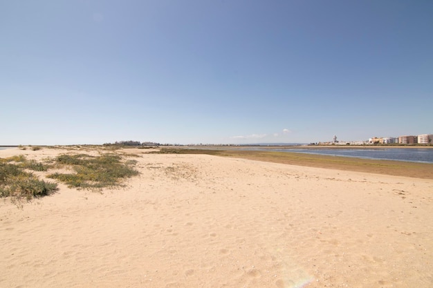 De moerassen van Isla Cristina in Huelva, Spanje