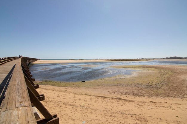 De moerassen van Isla Cristina in Huelva, Spanje
