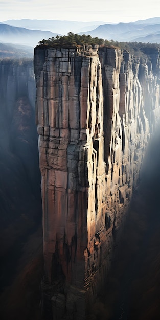 Foto de monolithische torenspitsen van de grand canyon