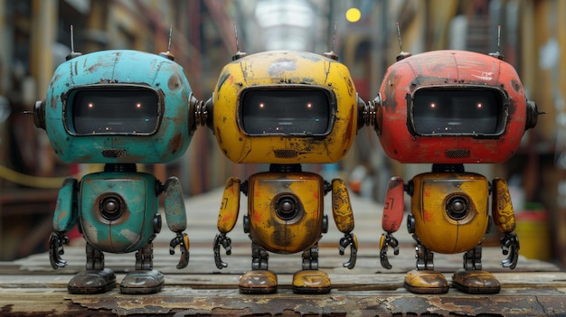 De mooiste hipster vintage robots die je ooit hebt gezien.