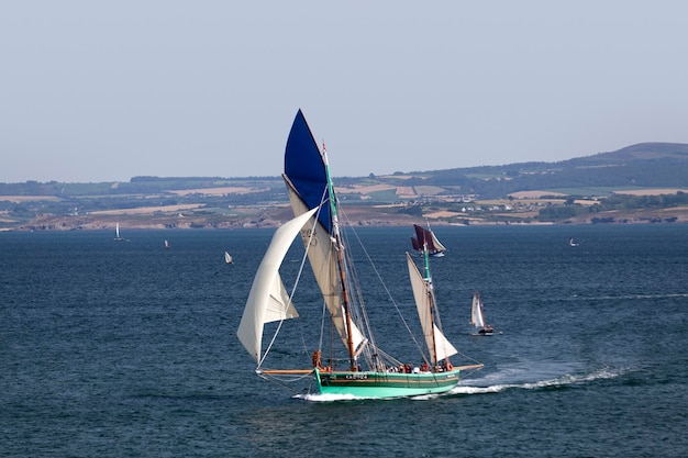 De Nebuleuse tijdens het maritieme festival van Douarnenez